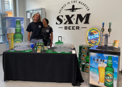 SXM Beer at BMW Experience