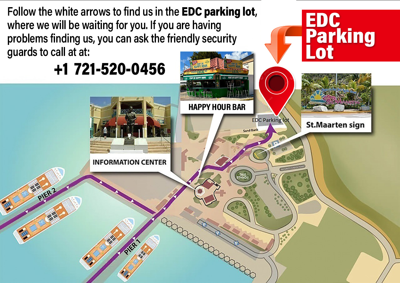 Directions to EDC parking lot